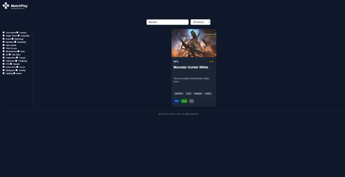 Gaming Library JSON - imagen 2