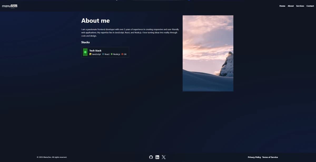 Portfolio con React - imagen 3